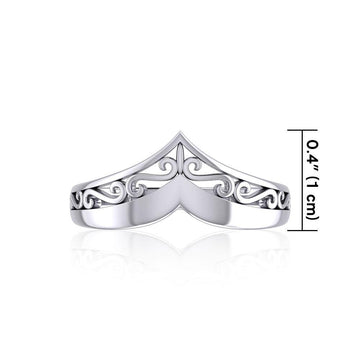 Celtic Knotwork Sterling Silver Ring TR417 - Jewelry